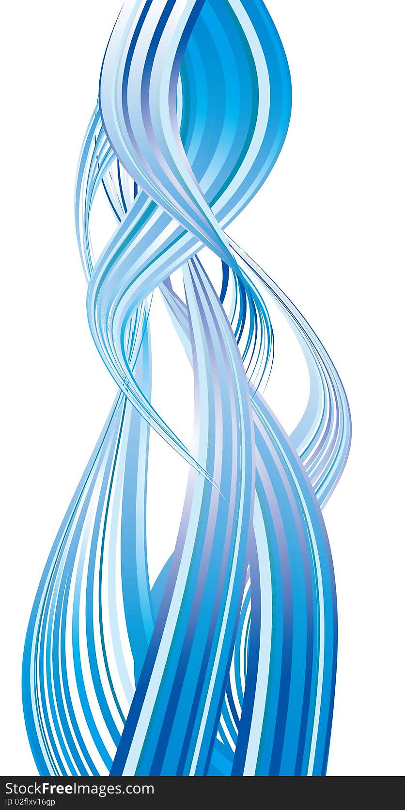 Drawing of beautiful blue curves,used as background. Drawing of beautiful blue curves,used as background