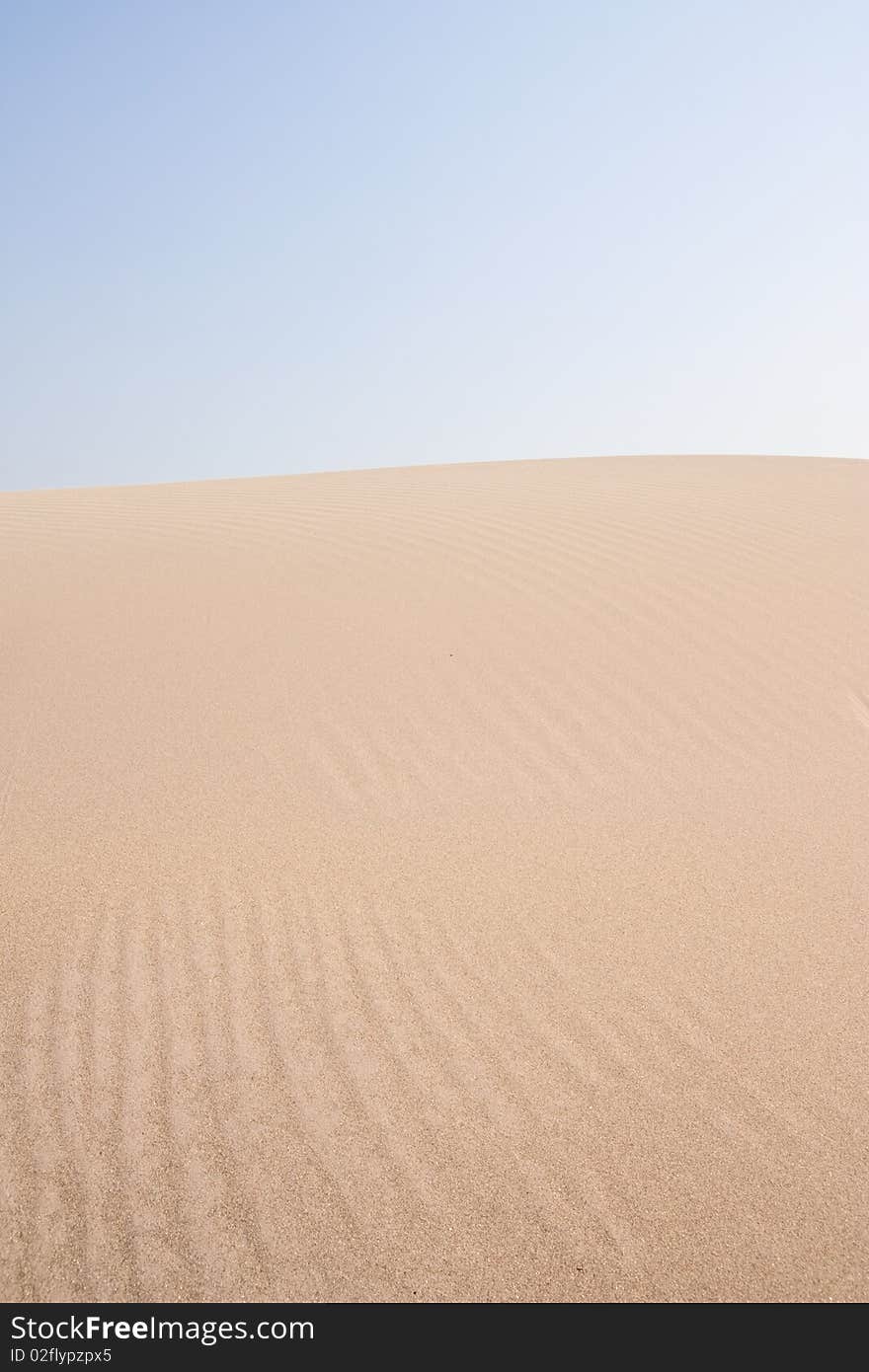 Texture of sand and sky. Texture of sand and sky