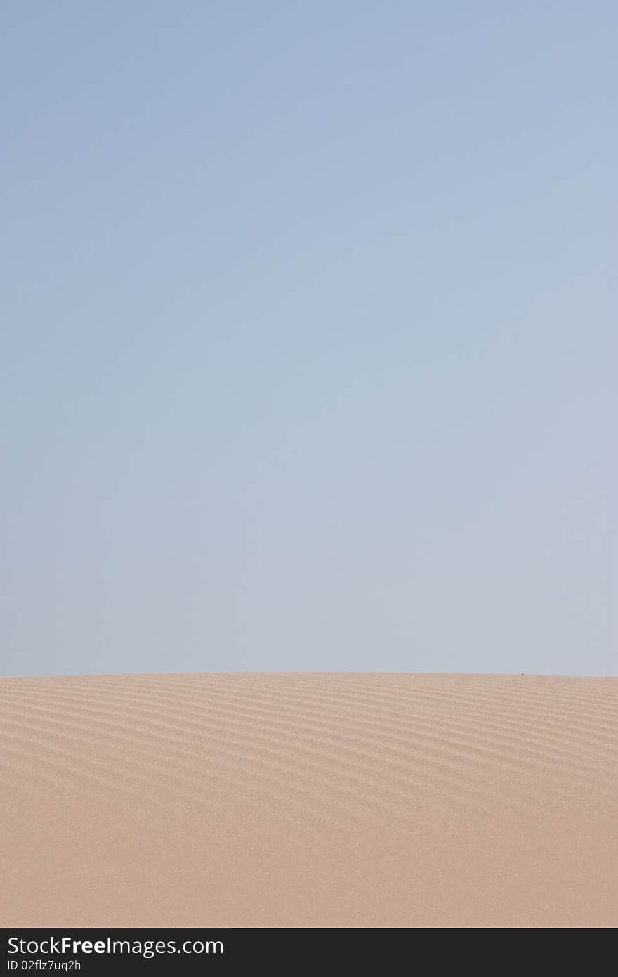 River side sand in northeast of Thailand