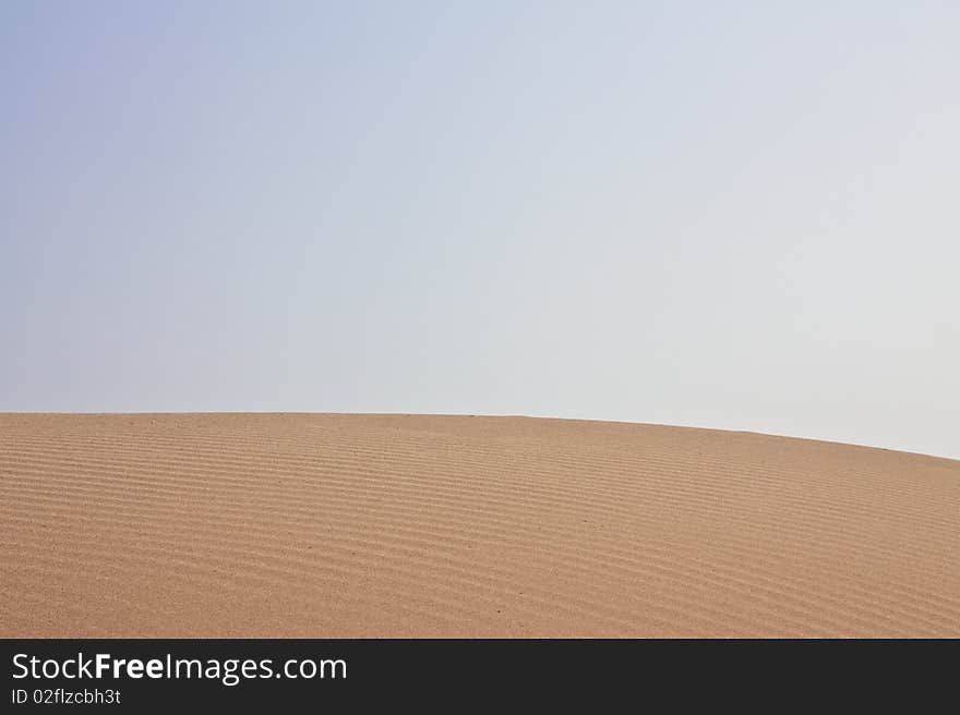 River Side Sand In Northeast Of Thailand