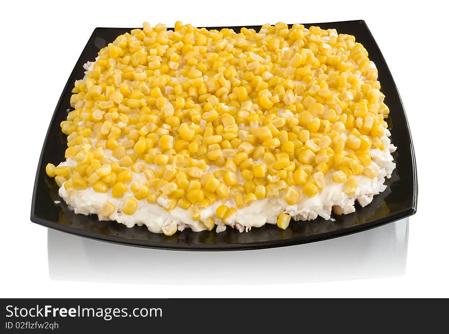 Salad with corn