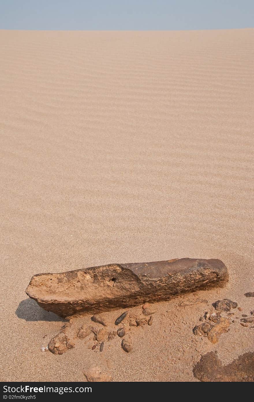 Texture of sand and sky. Texture of sand and sky