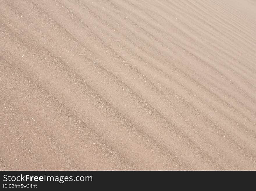 River Side Sand In Northeast Of Thailand