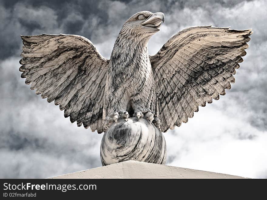 Victorious Eagle of Marble