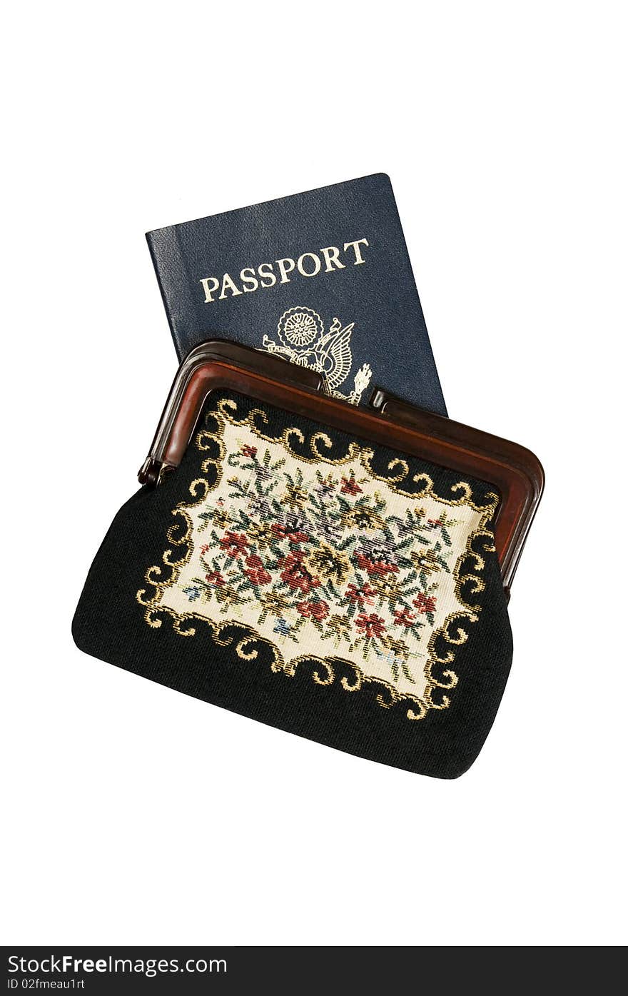 Passport In Womenâ€™s Coin Purse