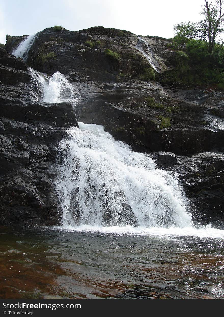 Glencoe Waterfall