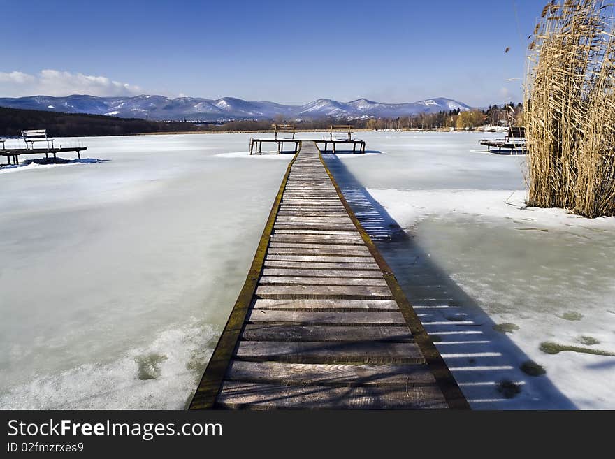 Pier On The Lake