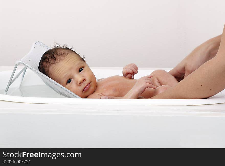 Baby bathing