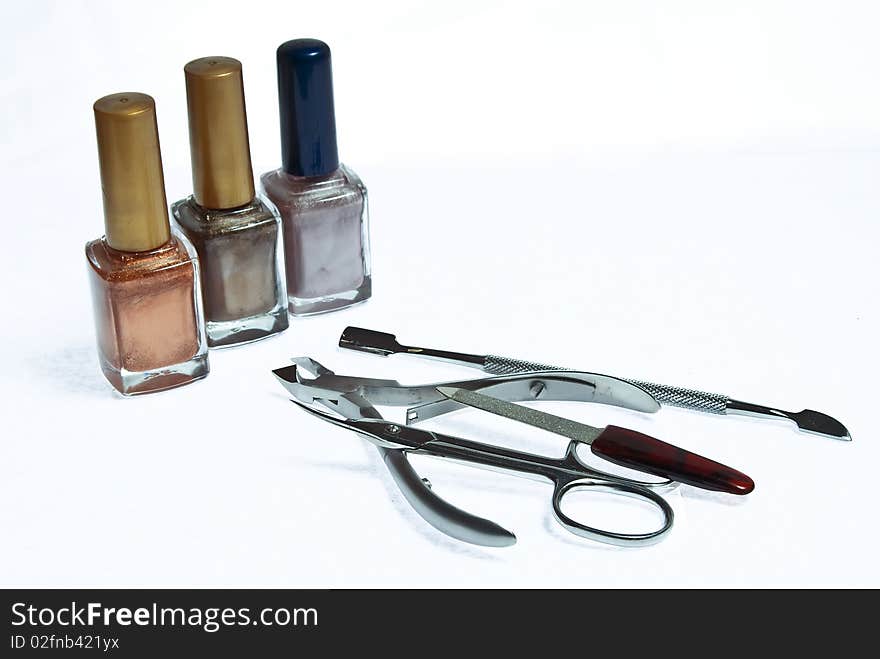 Varnishes, Nippers And Scissors