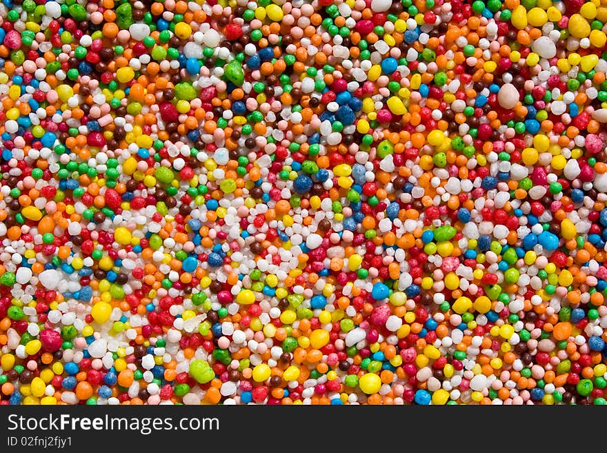 Abstract background with little balls