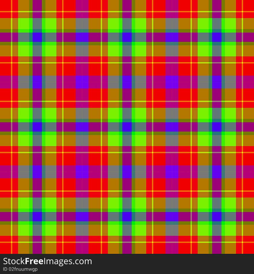 Seamless Plaid Pattern