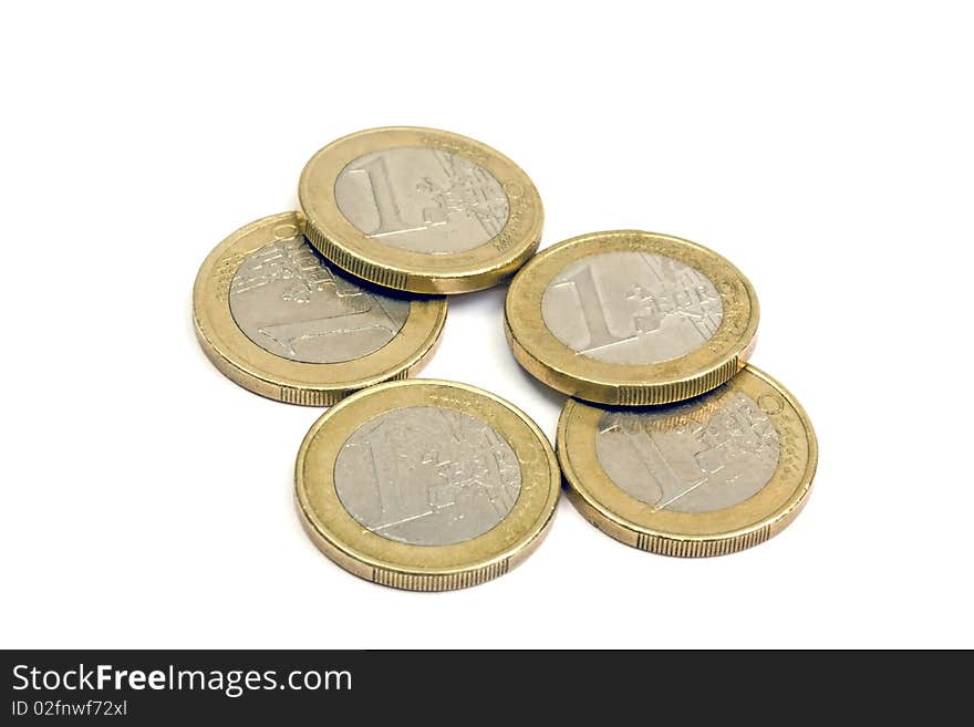 Euro coins