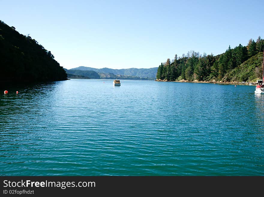 Marlborough Sound View.