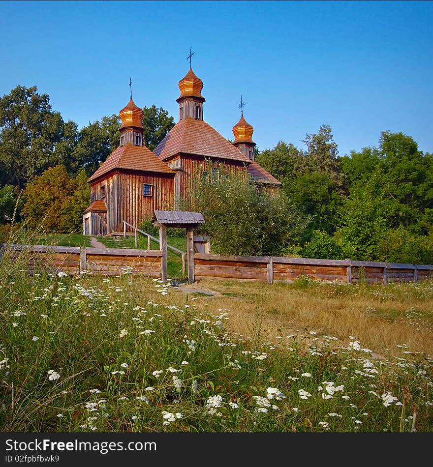 Ancient wooden church