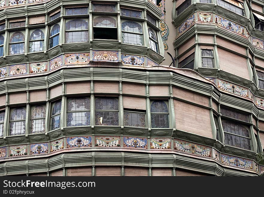 Casa Comalat in Barcelona, Spain