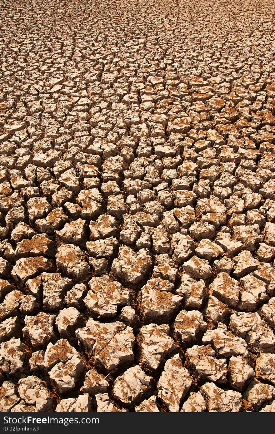 Tuxture of soil in dry field. Tuxture of soil in dry field