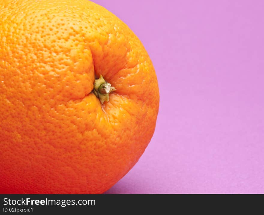 Orange Border on a vibrant purple colored background. Orange Border on a vibrant purple colored background