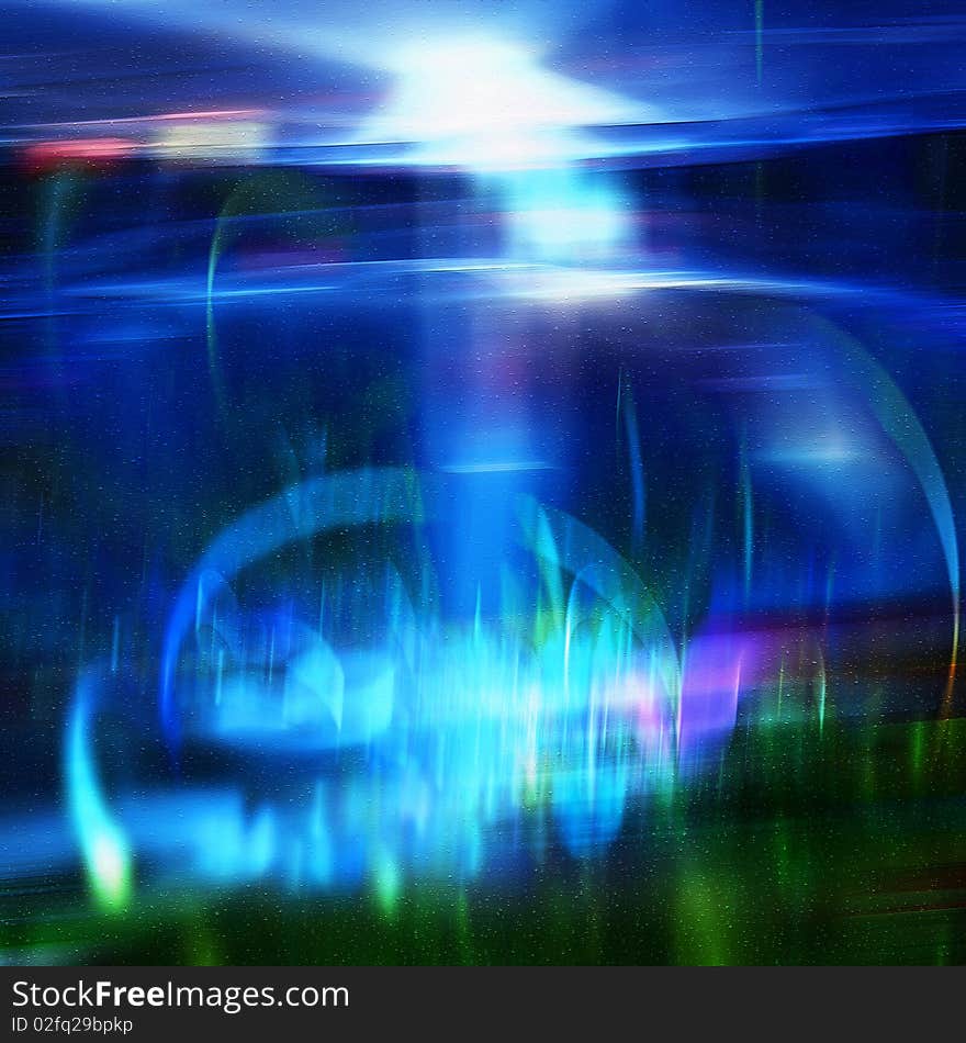 Abstract background of blurry color paints, illustration. Abstract background of blurry color paints, illustration