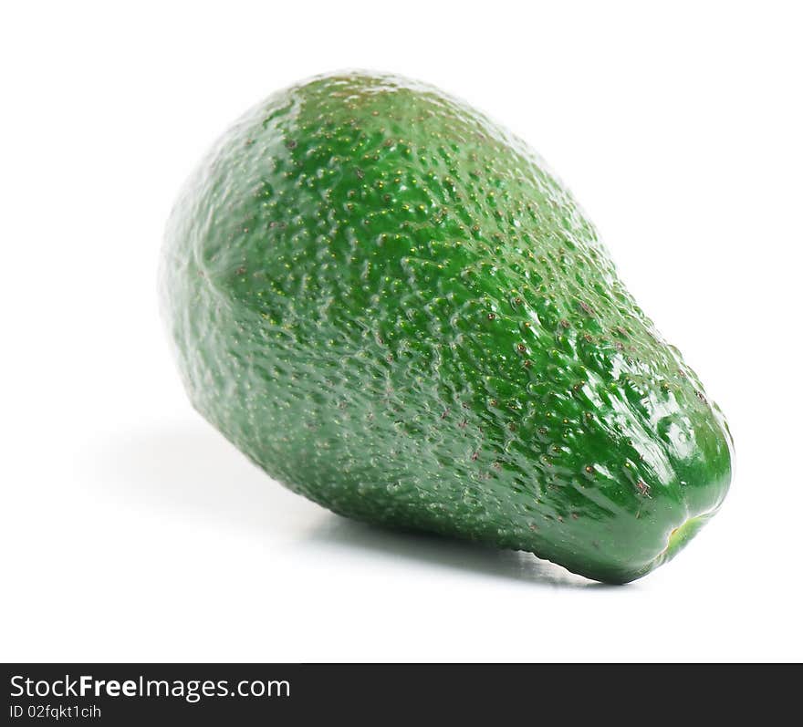 Fresh vegetables on the white isolated background