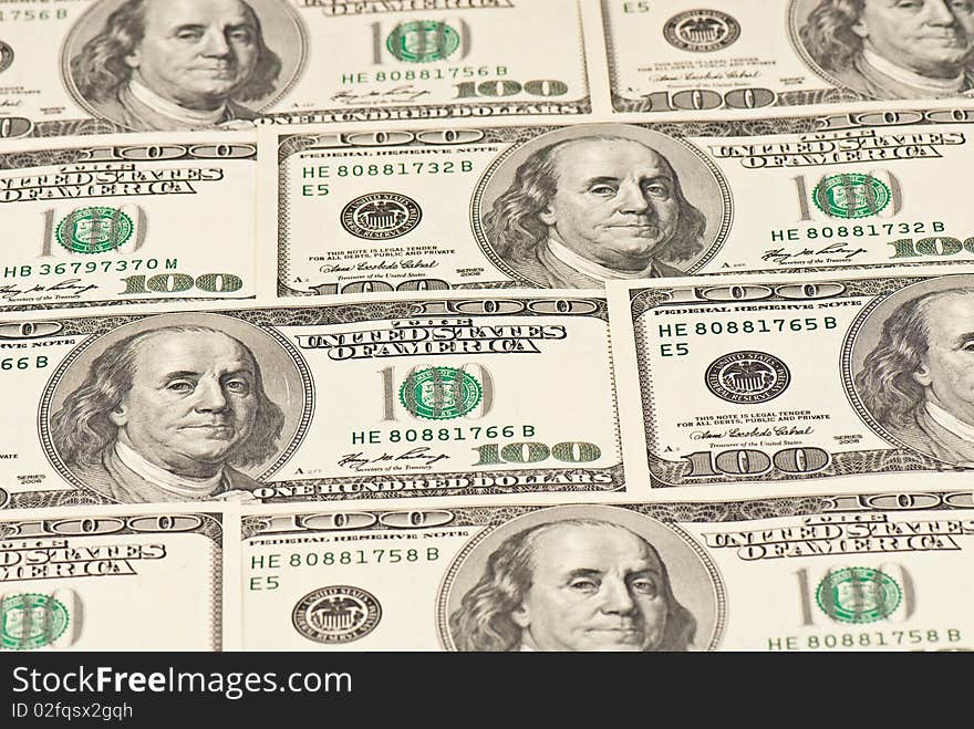 Background of American money. high resolution. concept. studio.