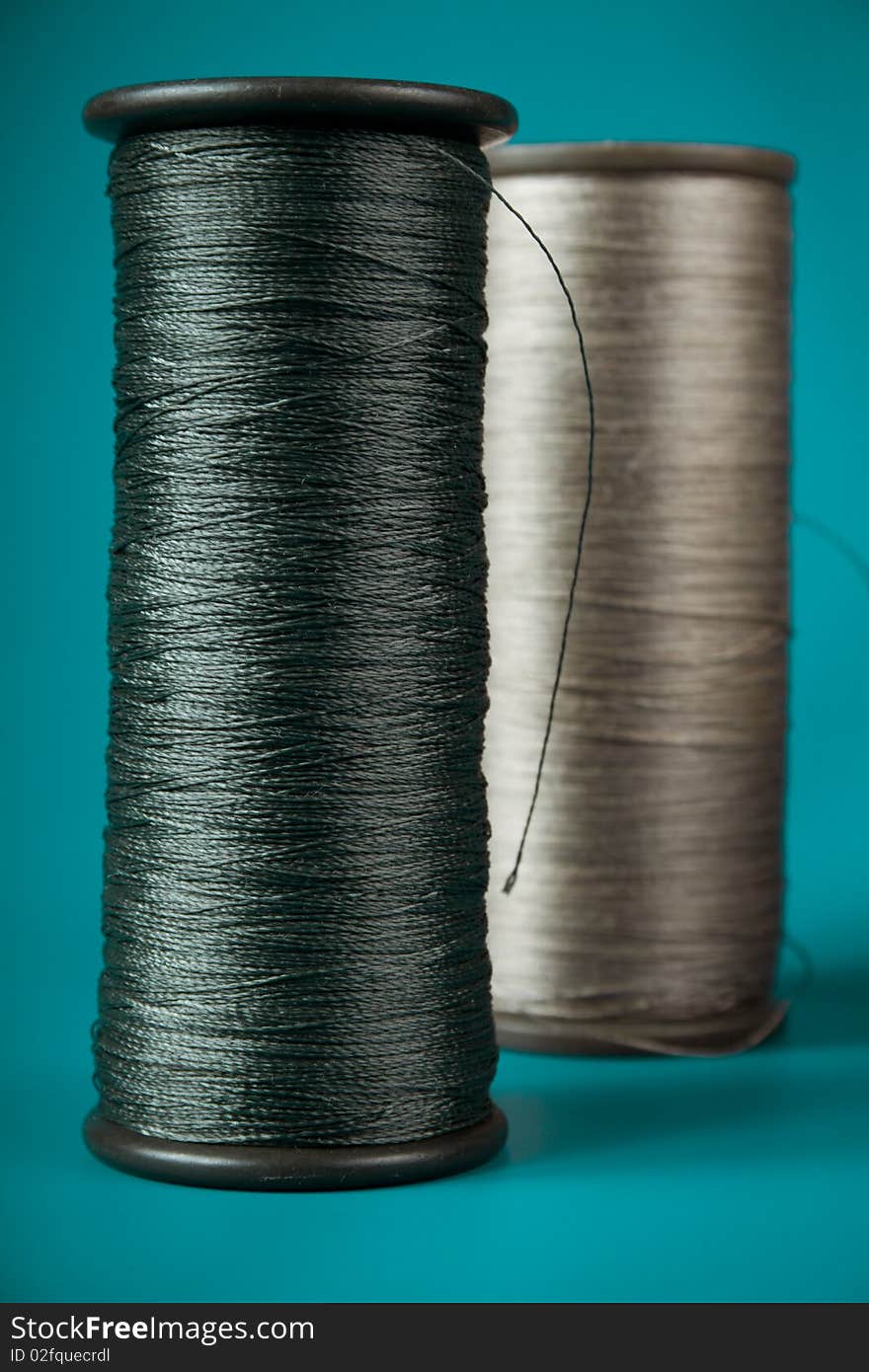 Spools of thread