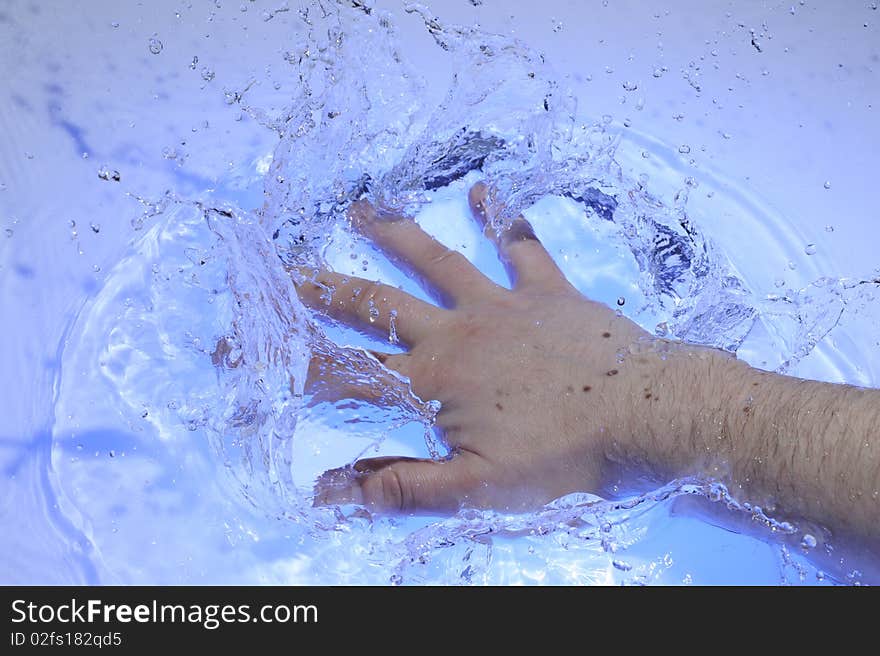 Hand In Water