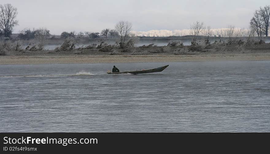 Winter river