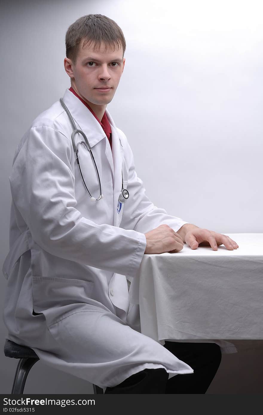 Portrait of young doctor