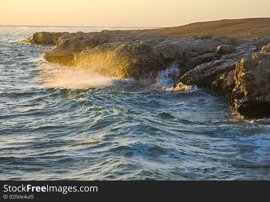 Dawn on the Red Sea