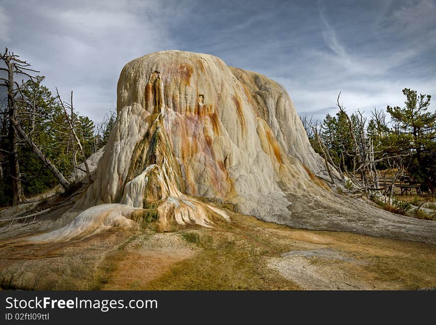 Orange Spring Mound - Yellowstone