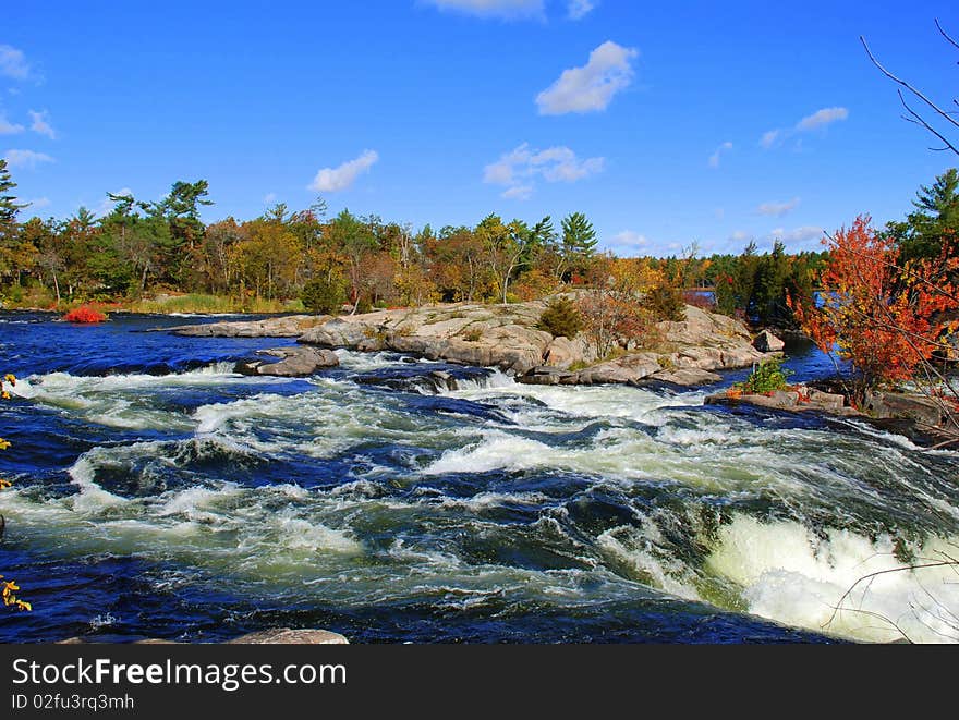 Bon echo national park, Ontario, Canada, fall