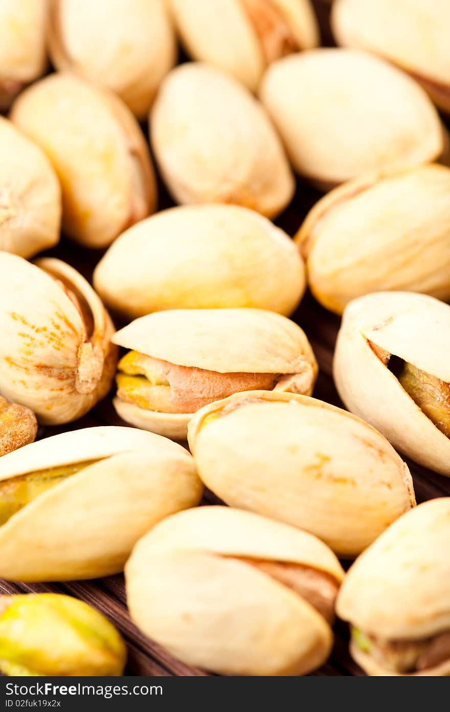 Isolated on a white ground pistachio, nuts. Isolated on a white ground pistachio, nuts