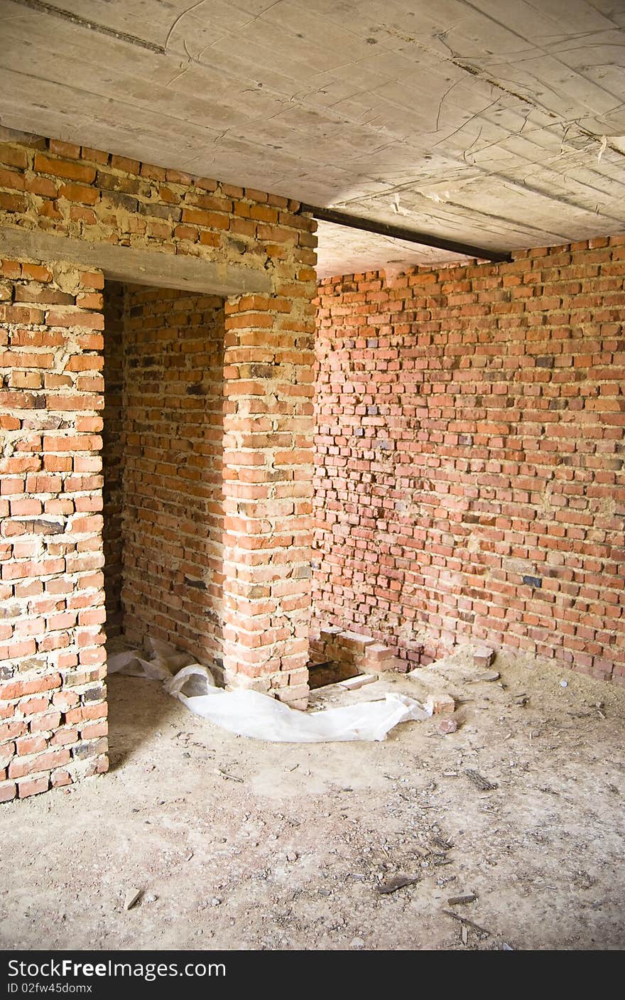 Building brick construction