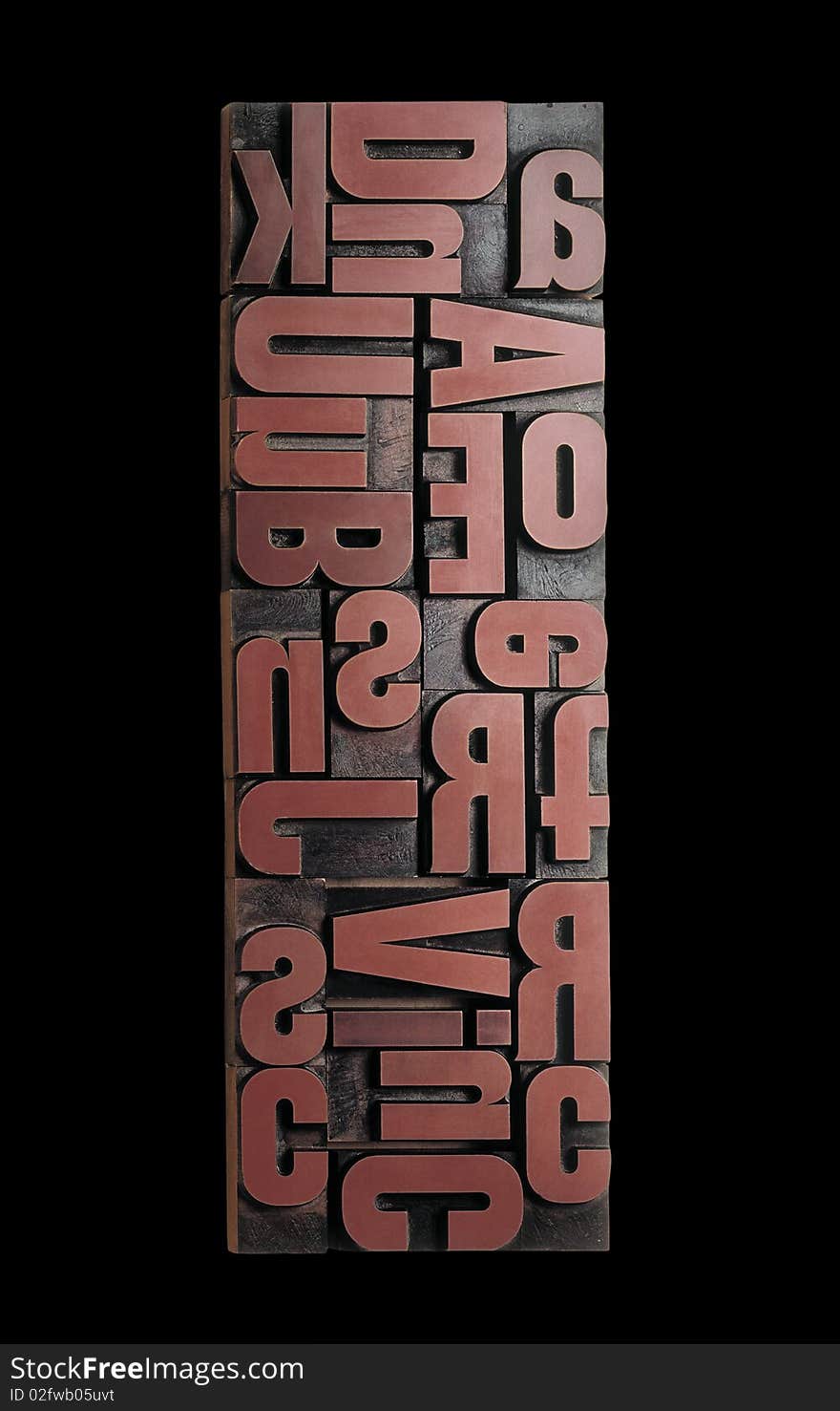 Wood typography