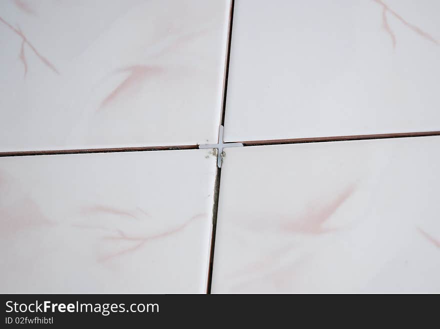 Do-it-yourself tile installation. Do-it-yourself tile installation.