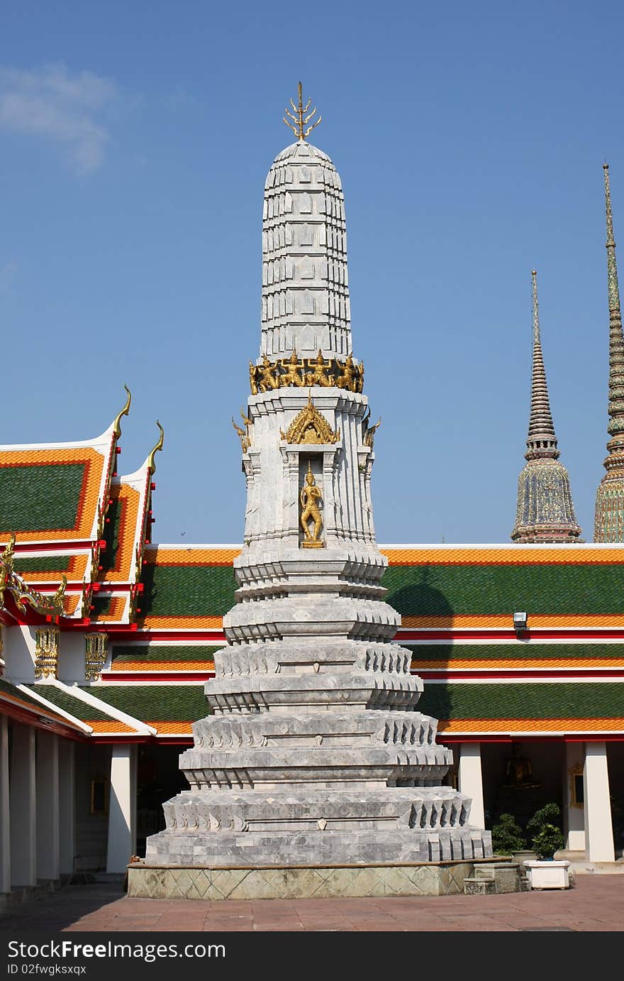 Prang Wat Pho, Bangkok, Thailand