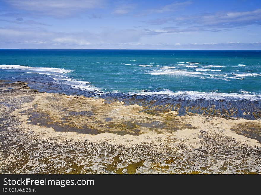 Looking at the ocean