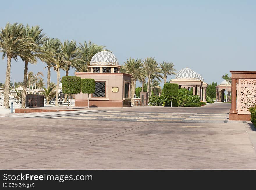 Emirates Palace In The Day. Abu Dhabi. Emirates Palace In The Day. Abu Dhabi