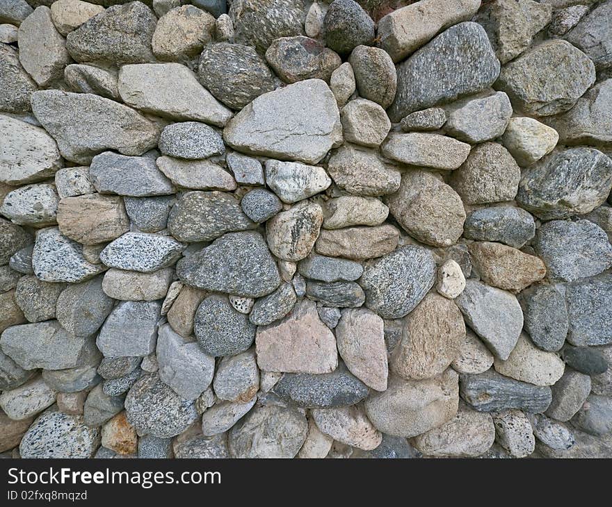 Old Vintage Stone Wall