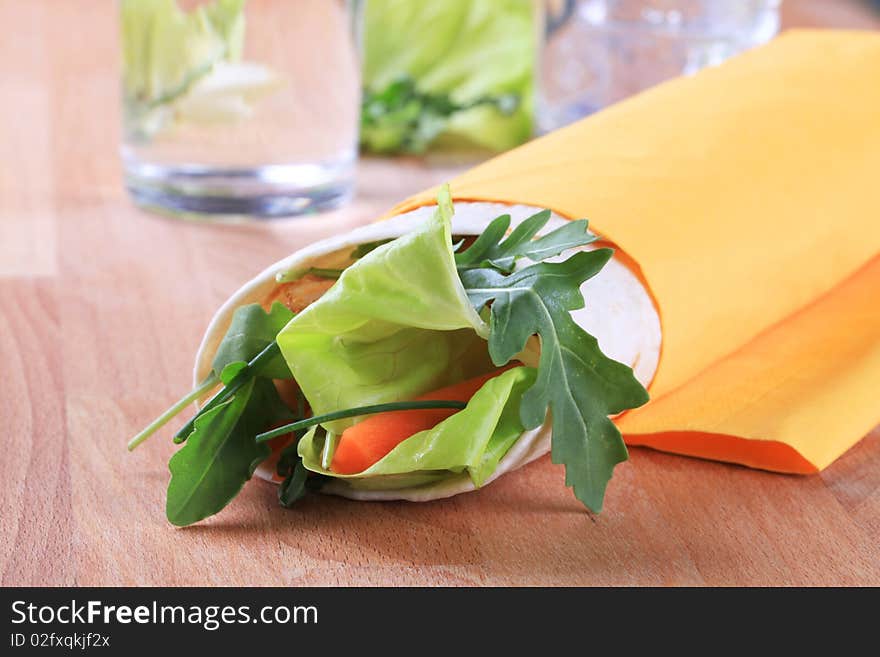 Wrap sandwich