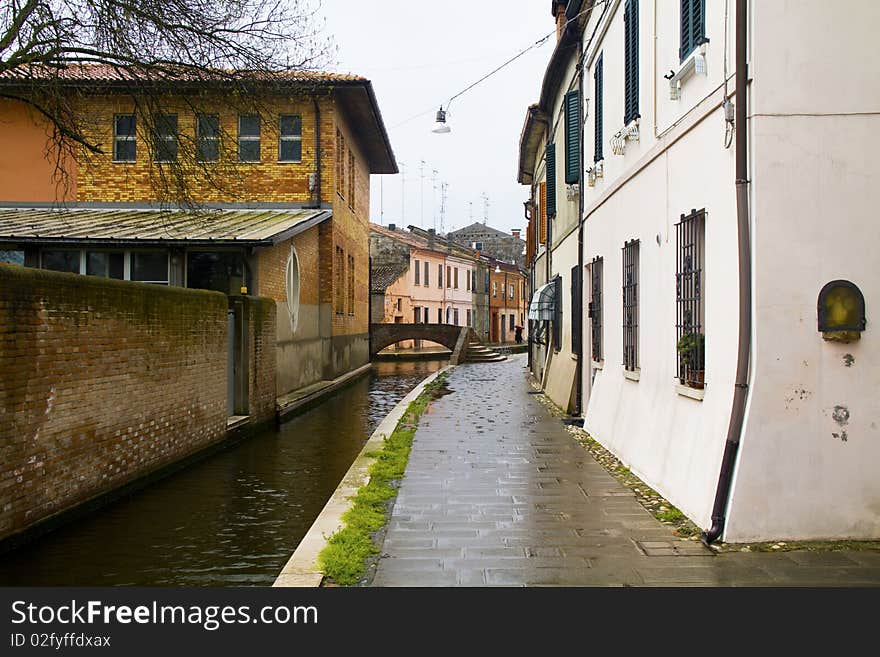 Houses on the river