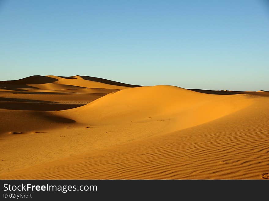 Sand sea, Libya