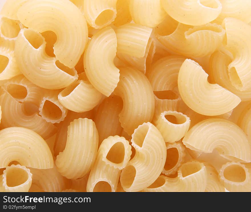 Pasta shapes. Image of Italian raw food. Pasta shapes. Image of Italian raw food