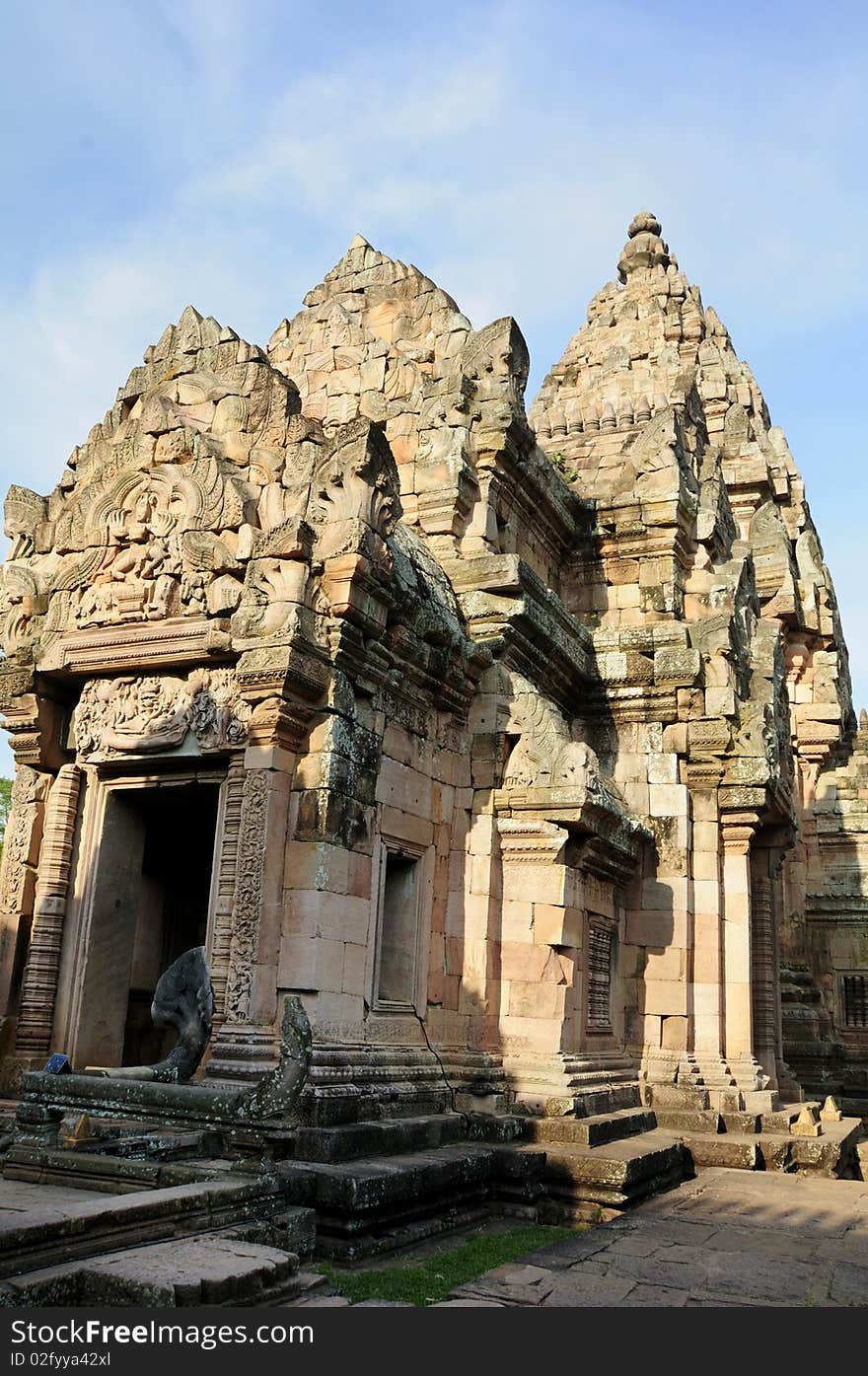 Different angle of Muang Tam Sanctuary