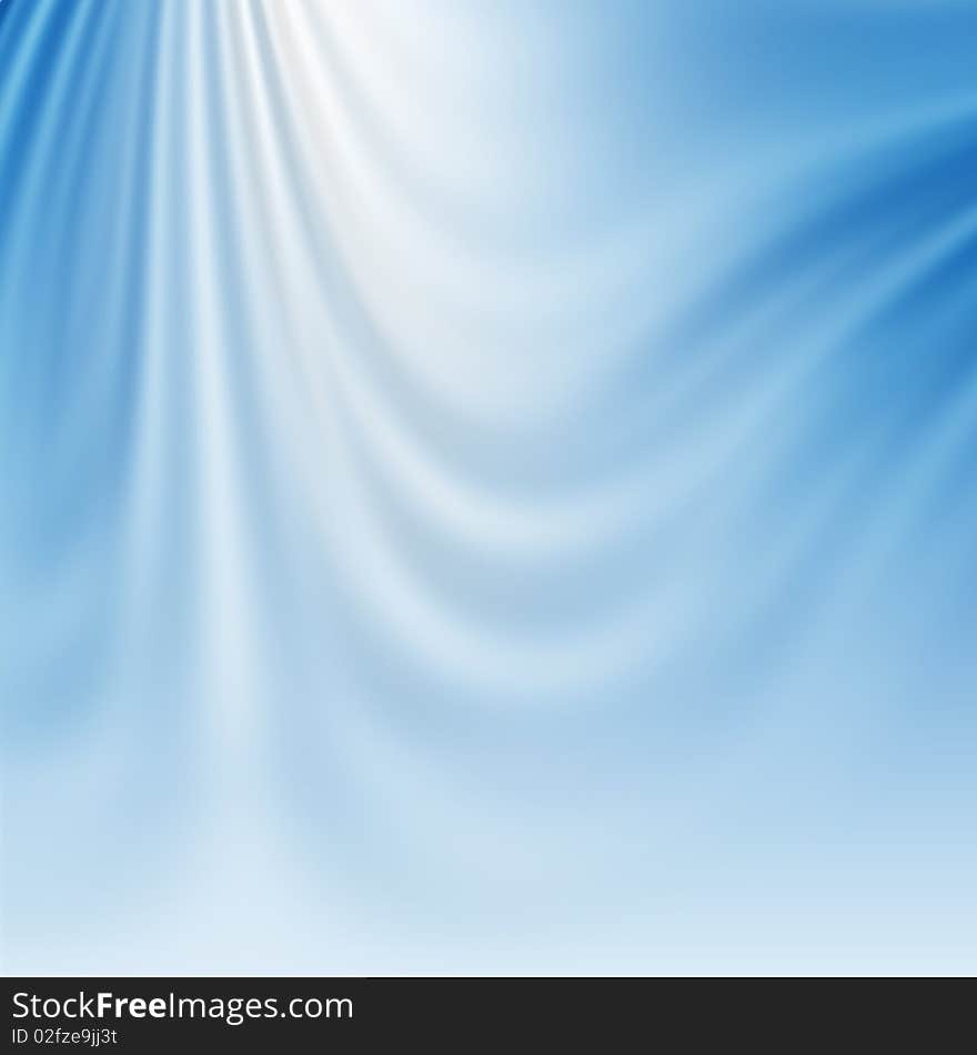 Abstract blue Background with Golden Motive