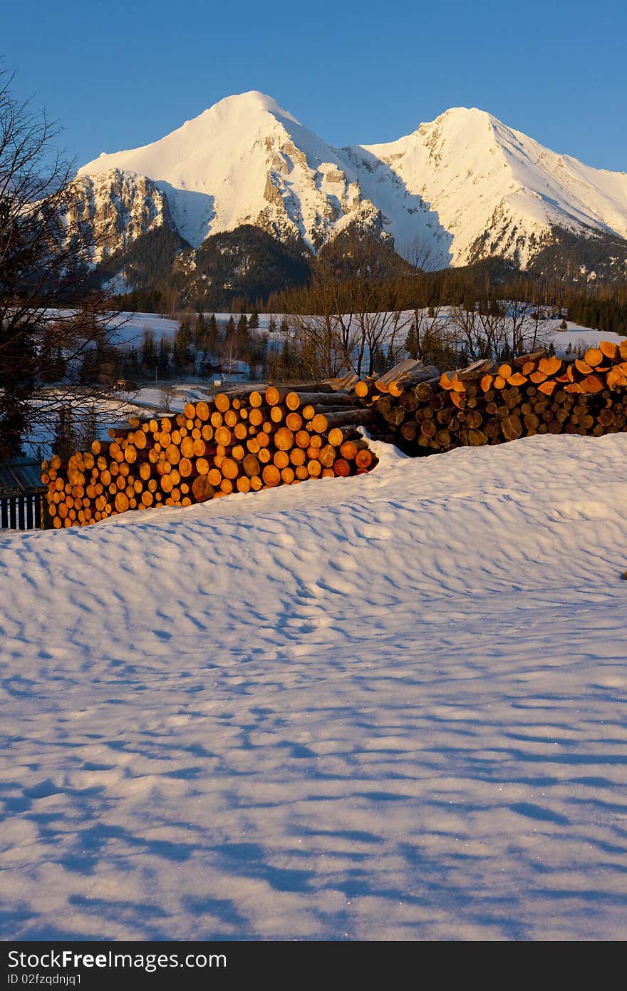 Mountains Of Belianske Tatry