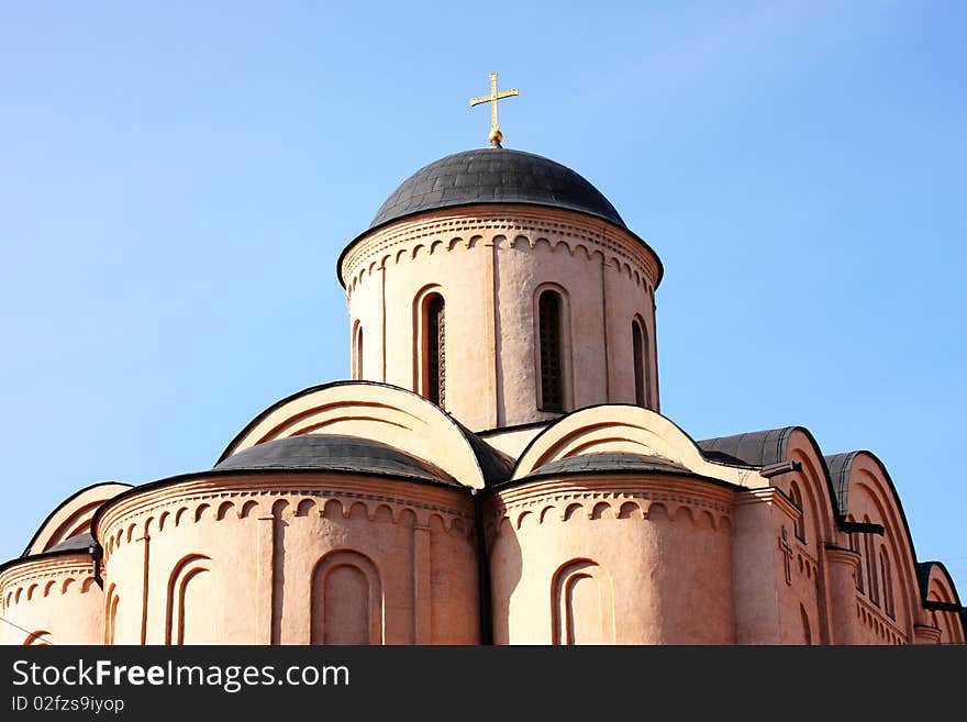 Church under the sky in Kiev