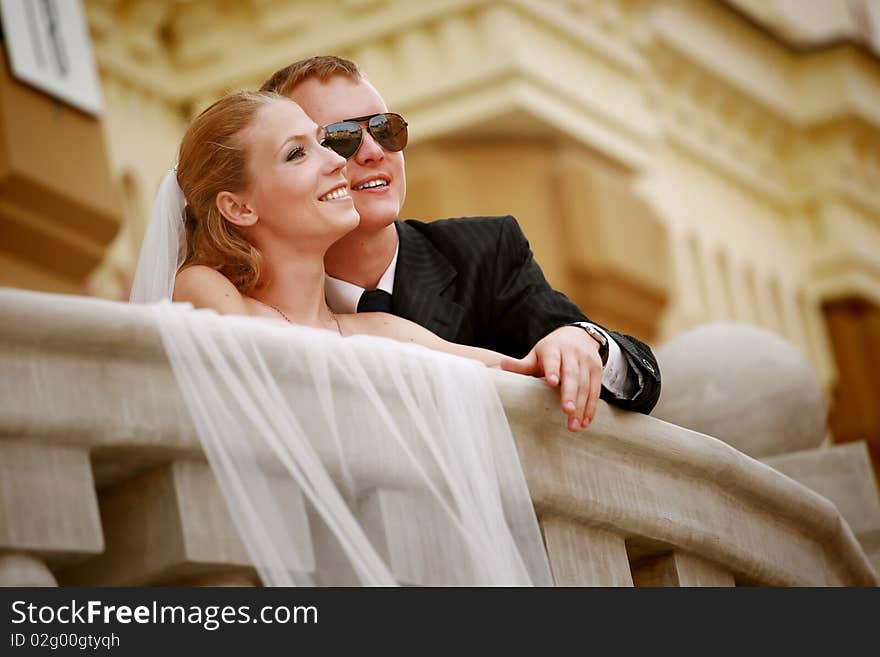 Romantic image of attractive couple. Romantic image of attractive couple