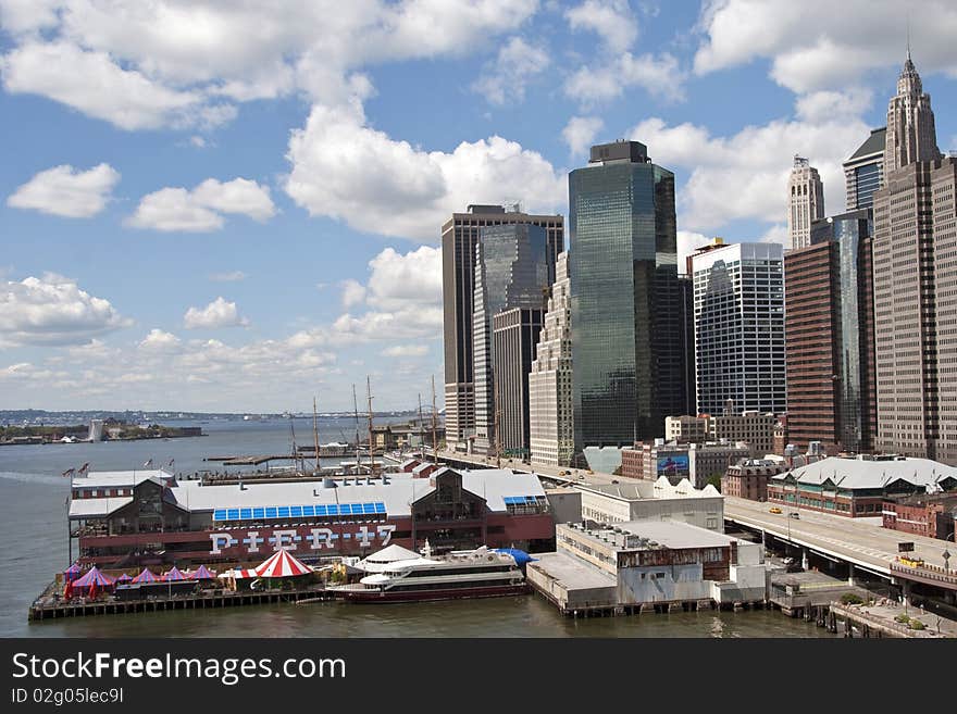 Skyscrapers of New York City, August 2008