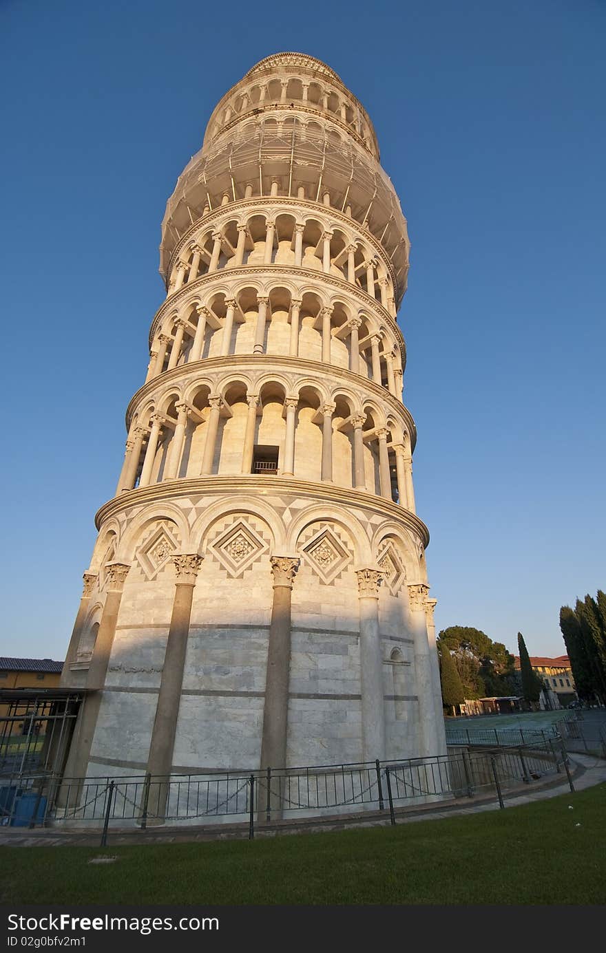 Leaning Tower, Piazza dei Miracoli, Pisa, Italy, December 2009